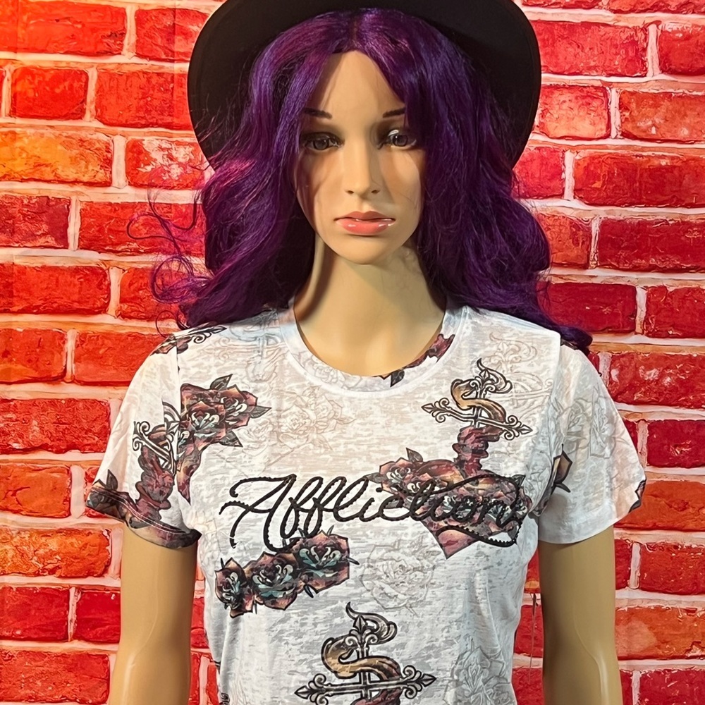 Affliction Women’s T-Shirt - Picture 5 of 13